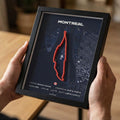 3D Formula Track Wall Art – Montréal Circuit Edition | Premium Motorsport Décor - Gifts4Him