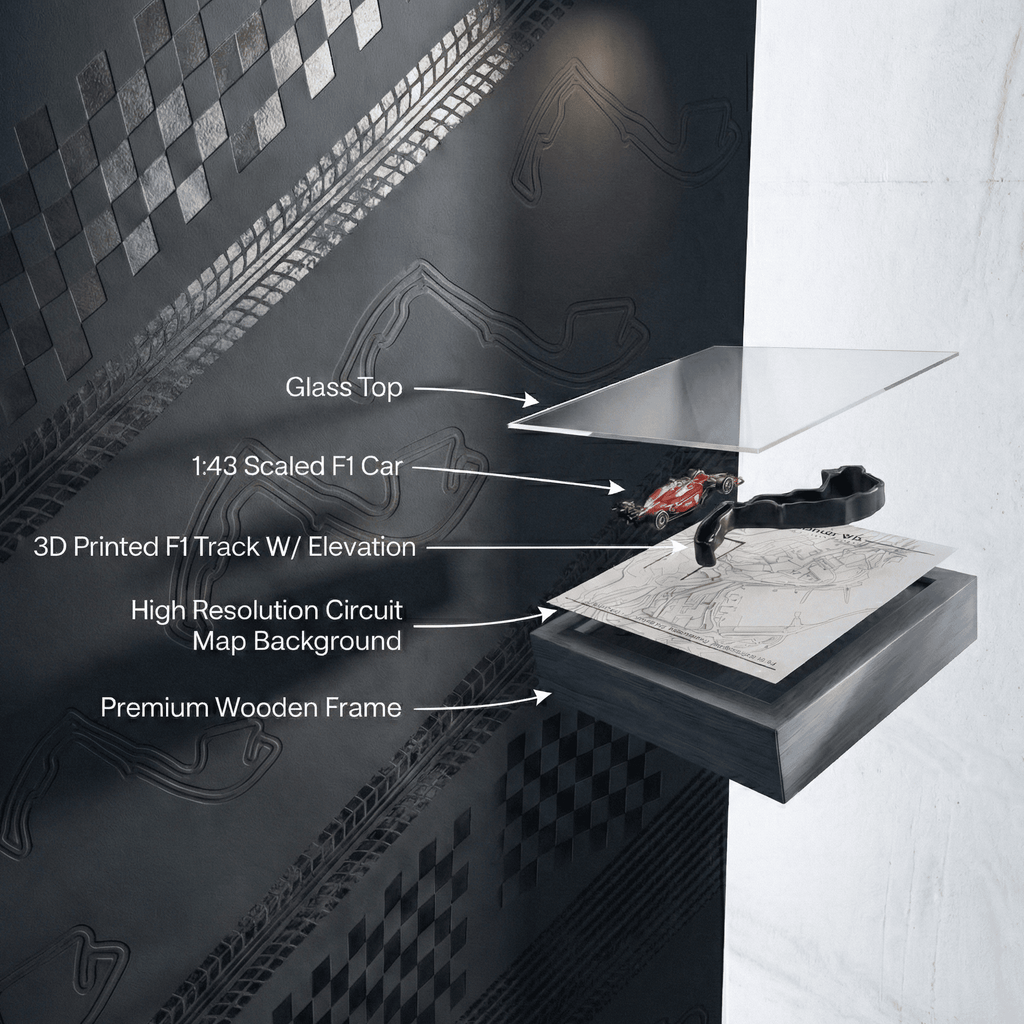 George Russell Austrian GP 2024 Collectible | Mercedes - AMG W15 F1 Inspired Display Model | Premium Formula 1 Gift for Him - Gifts4Him
