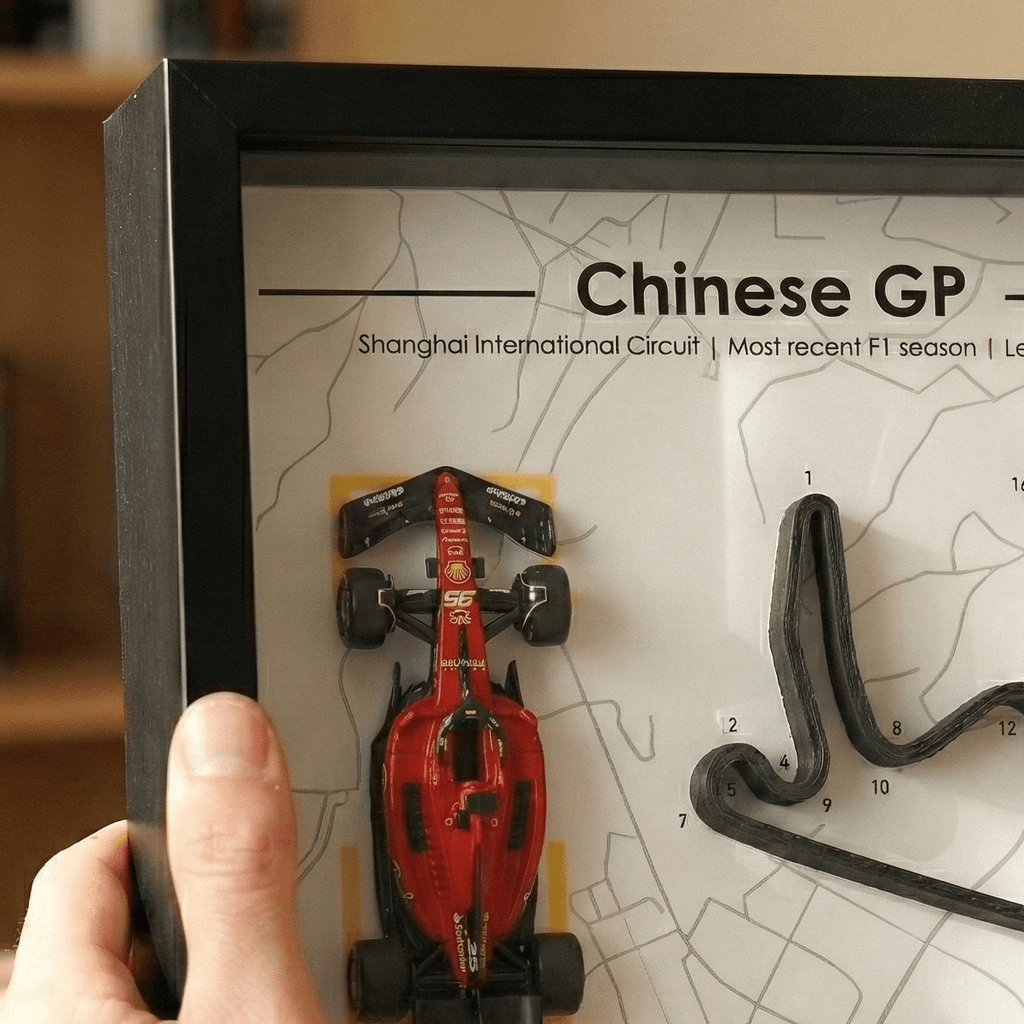 Lewis Hamilton SF - 25 China GP Collectible | Ferrari F1 Inspired Display Model | Premium Formula 1 Gift for Him - Gifts4Him
