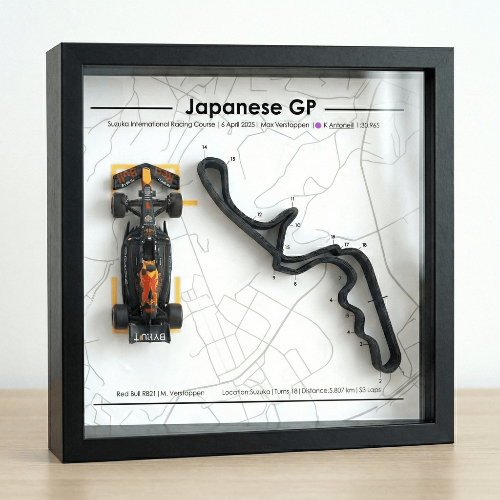 Max Verstappen Japanese GP 2025 Collectible | Premium Die Cast Scale Car | F1 Inspired 1:43 Display Model | Premium Formula 1 Gift for Him - Gifts4Him