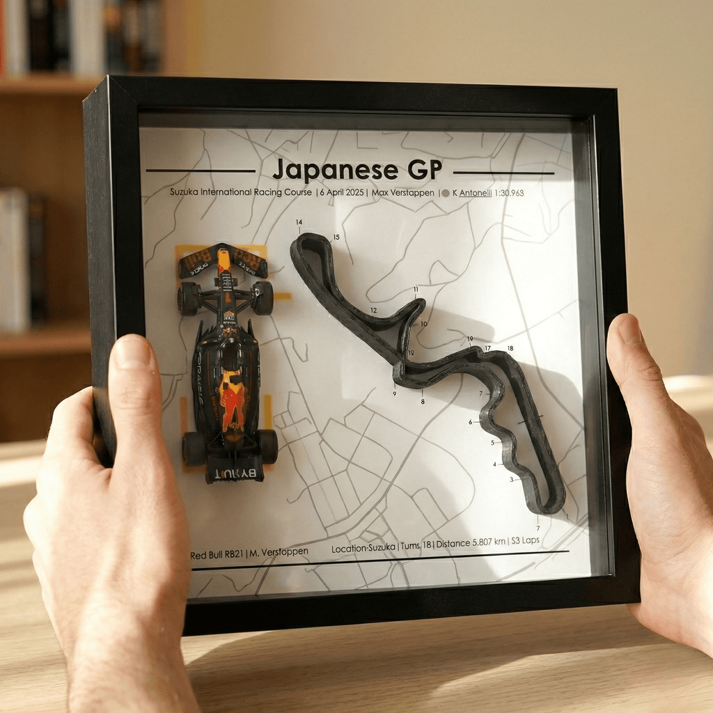 Max Verstappen Japanese GP 2025 Collectible | Premium Die Cast Scale Car | F1 Inspired 1:43 Display Model | Premium Formula 1 Gift for Him - Gifts4Him
