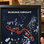 Suzuka Circuit 3D Wall Art – F1 Track Replica for Racing Fans - Gifts4Him